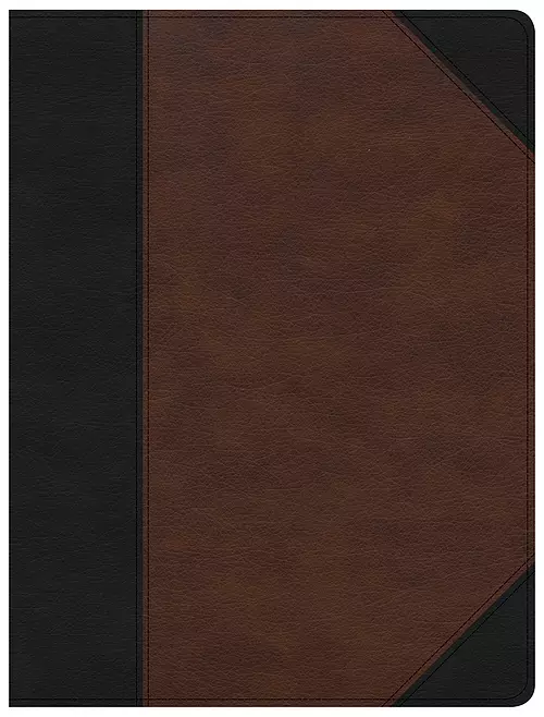 CSB Tony Evans Study Bible, Black/Brown, Imitation Leather, Maps, Ribbon Marker, Presentation Page, Study Notes,Maps