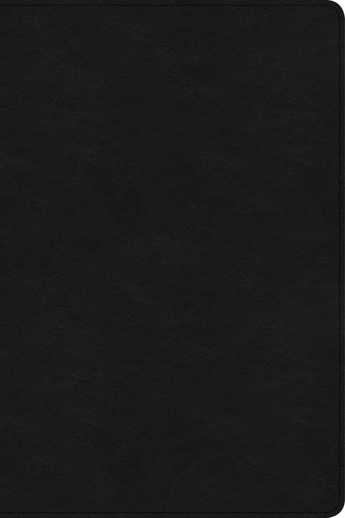 CSB Verse-by-Verse Reference Bible, Holman Handcrafted Collection, Black Premium Goatskin