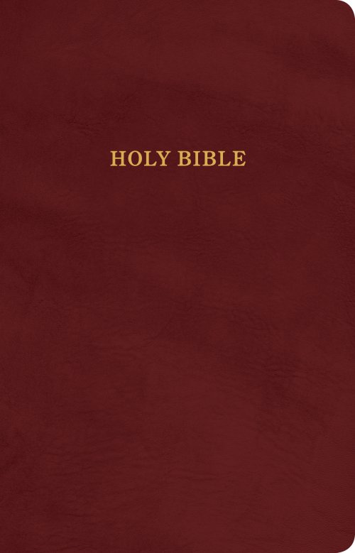 KJV Gift and Award Bible, Burgundy Imitation Leather