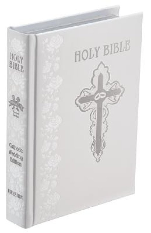 Family Bible White De-Luxe/Gift Boxed/Wedding (4496)