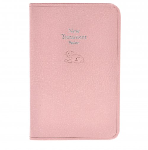 KJV Babys New Testament & Psalms: Pink, Imitation Leather