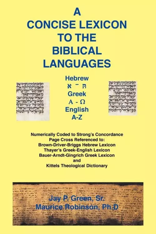 Concise Lexicon to the Biblical Languages