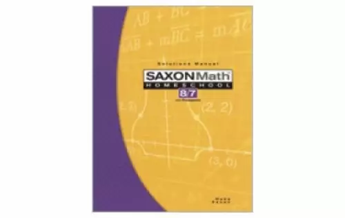 Saxon Math 8/7 Tests And Worksheets