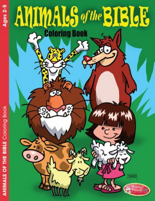 Animals Of The Bible Coloring Book