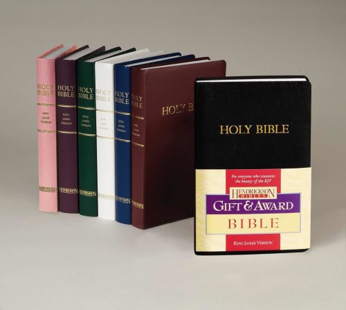 KJV Gift & Award Bible: White, Imitation Leather