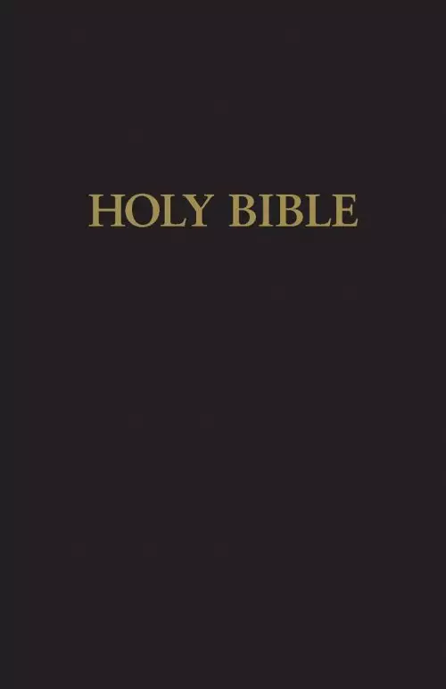 KJV Large Print Pew Bible: Black Hardback