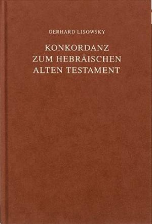 Concordance to the Hebrew Old Testament