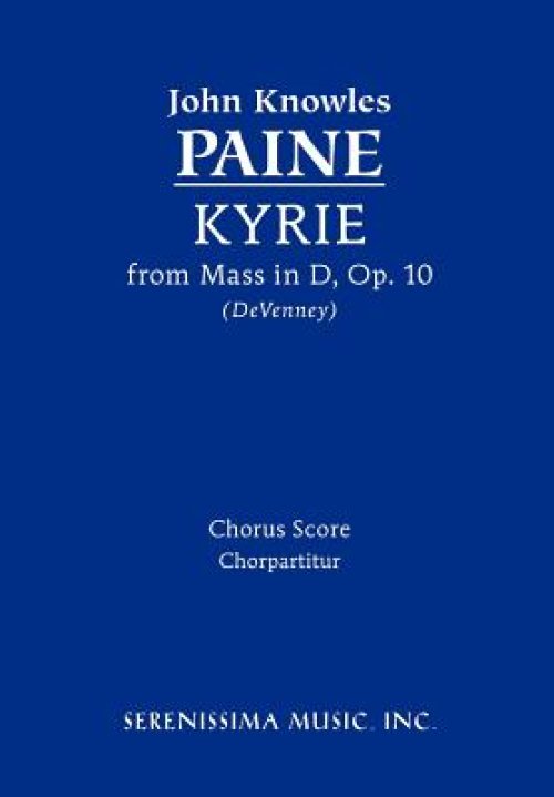 Kyrie (from Mass, Op. 10) - Chorus Score