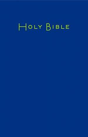 CEB Church Bible Large Print Edition - Navy Blue