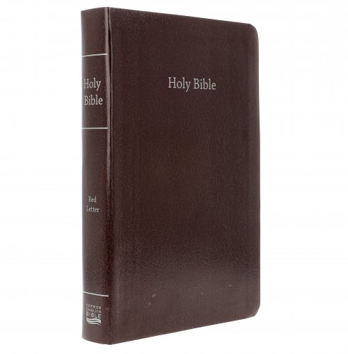 CEB Common English Bible Gift & Award Burgundy Red Letter Edition