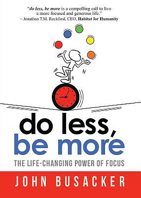 do less, be more