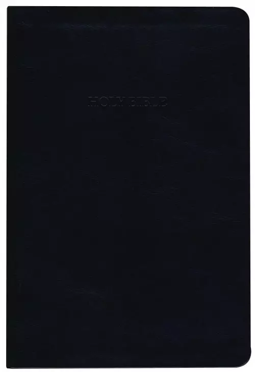 KJV Thinline Reference Bible imitation leather black