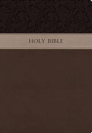 KJV Wide Margin Bible: Brown, Imitation Leather