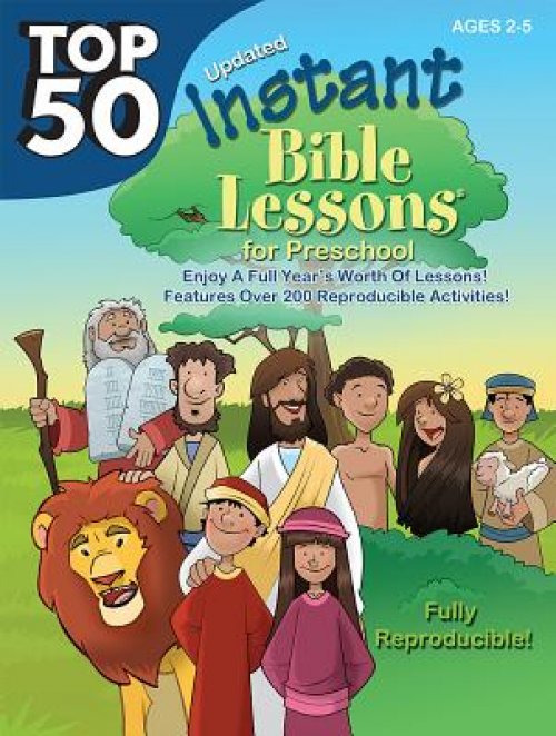 Top 50 Instant Bible Lessons for Preschoolers