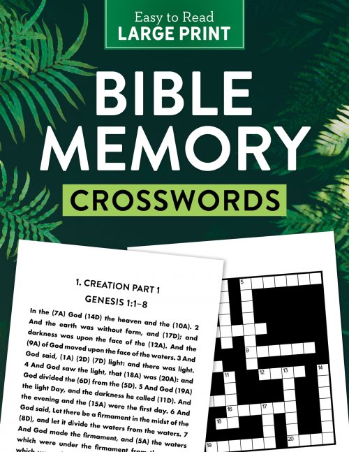 Bible Memory Crosswords Large Print