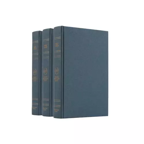 Legacy Standard Bible, Handy Size, Hardcover Blue Grey Linen Red Letter