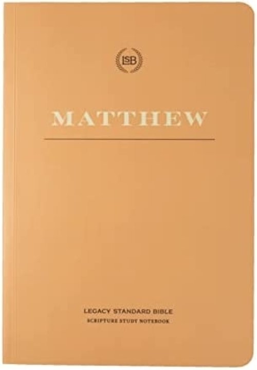 LSB Scripture Study Notebook: Matthew