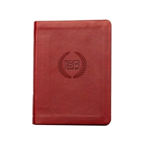 Legacy Standard Bible, New Testament with Psalms and Proverbs LOGO Edition - Burgundy Faux Leather