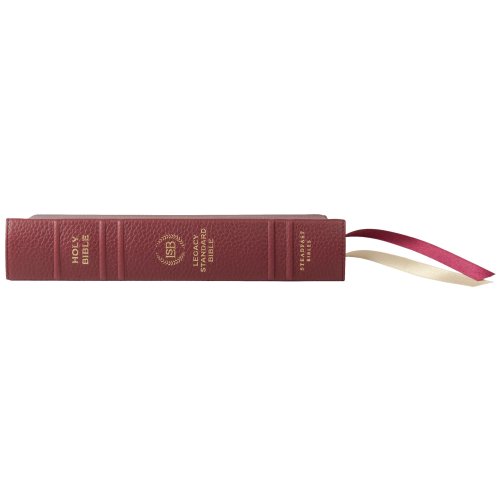 LSB Giant Print Reference Bible, Burgundy