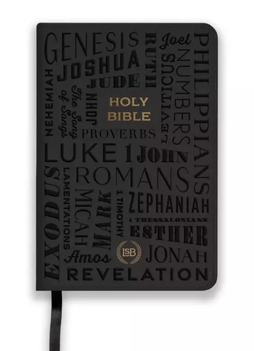 LSB Compact Bible, Black 66 Books Gold