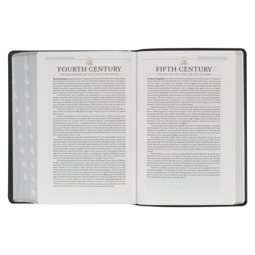 KJV Study Bible Faux Leather, Black