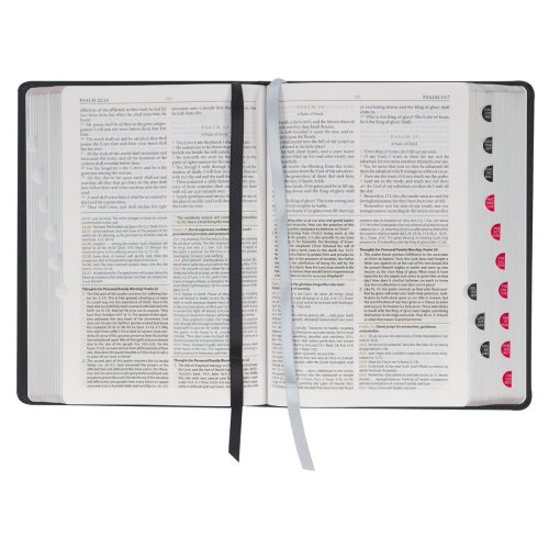 KJV Study Bible Faux Leather, Black