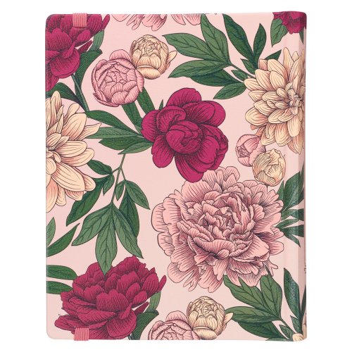 KJV My Creative Bible Hardcover, Pink Floral Printed