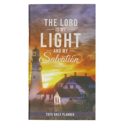 2025 Small Daily Planner-Light & Salvation-Ps. 27:1