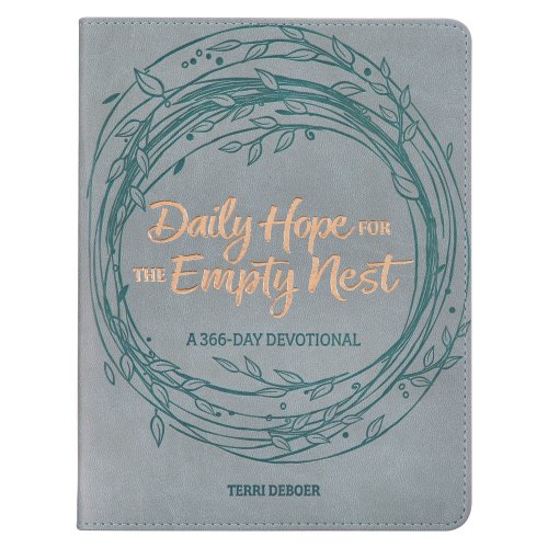 Devotional Daily Hope for  the Empty Nest Faux leather