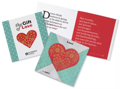 The Gift of Love: An Inspirational Gift & Greeting All in One (Includes Presentation Page - Perfect for Valentine's Day, Anniversaries,