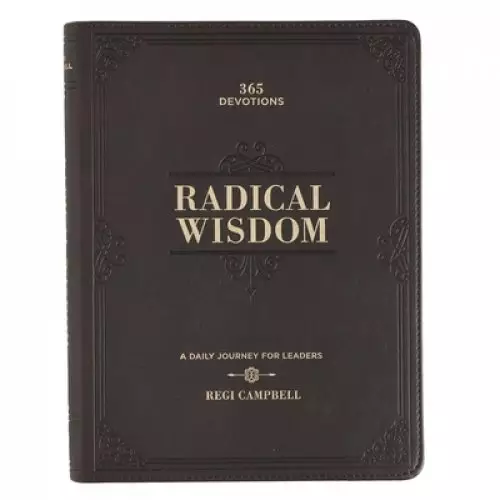 Devotional Radical Wisdom Faux Leather