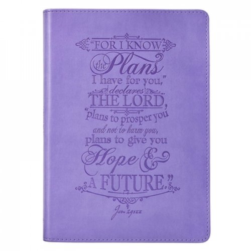 Journal Classic Purple I Know the Plans Jer. 29:11