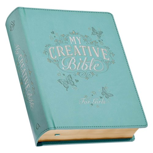 ESV My Creative Bible for Girls Faux Leather HC, Teal