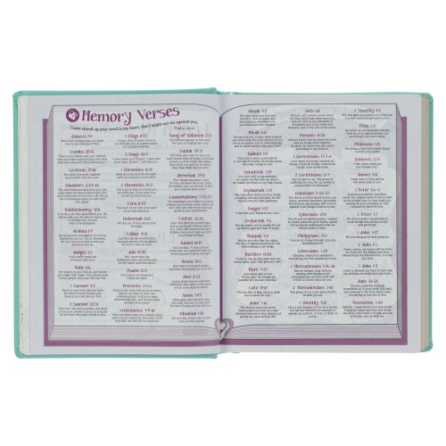 ESV My Creative Bible for Girls Faux Leather HC, Teal