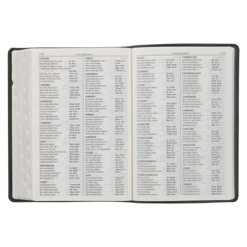 KJV Bible Super Giant Print Faux Leather, Gray/Black