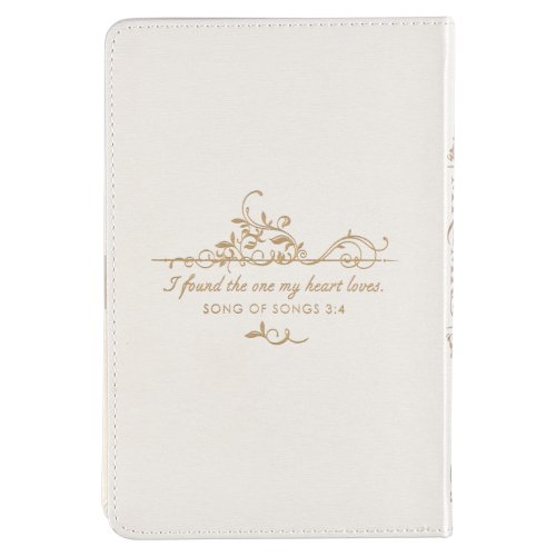 Mr. & Mrs. 366 Devotions for Couples White Faux Leather Devotional