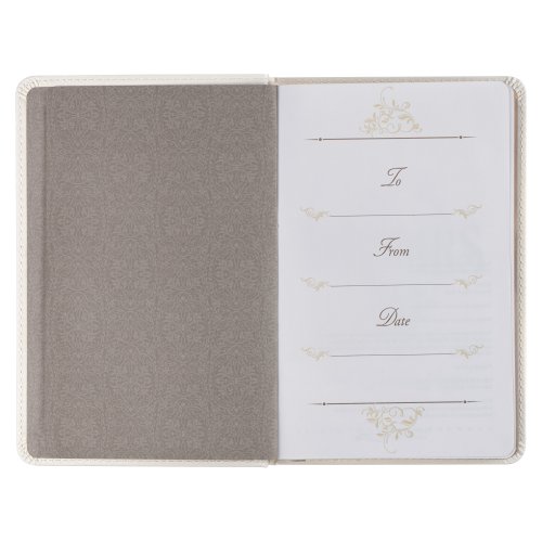 Mr. & Mrs. 366 Devotions for Couples White Faux Leather Devotional