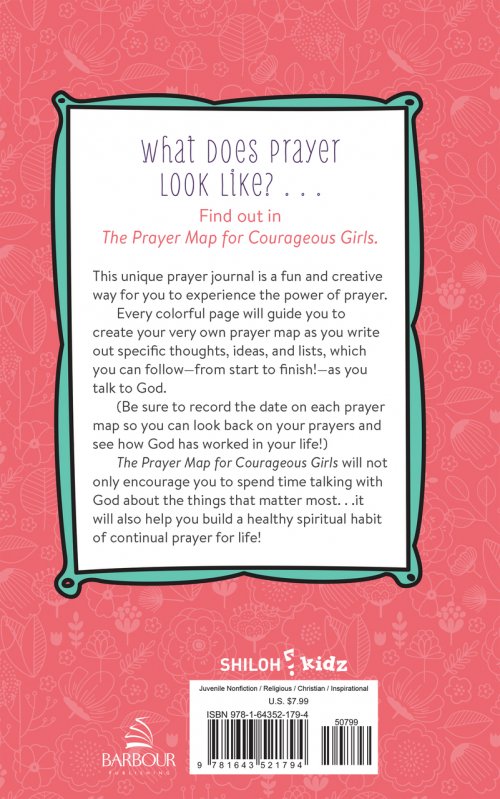 Prayer Map for Courageous Girls