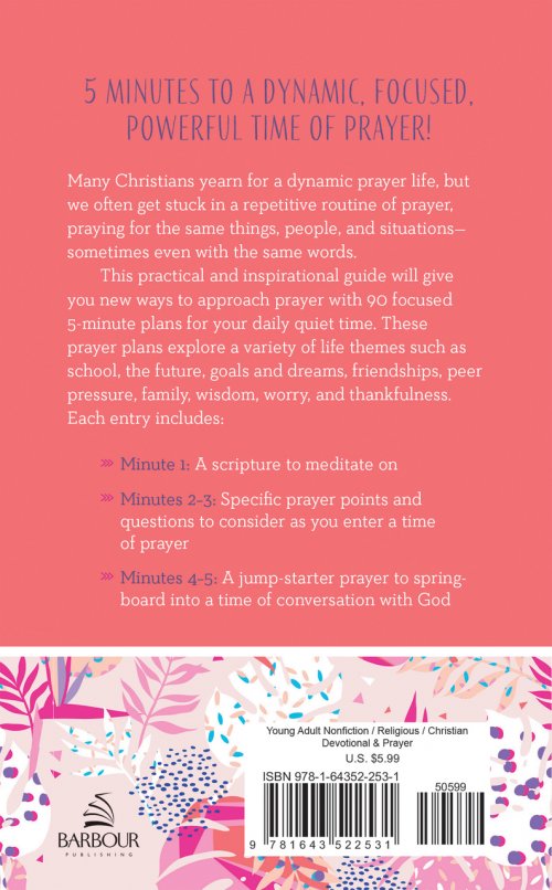 5-Minute Prayer Plan for Teen Girls