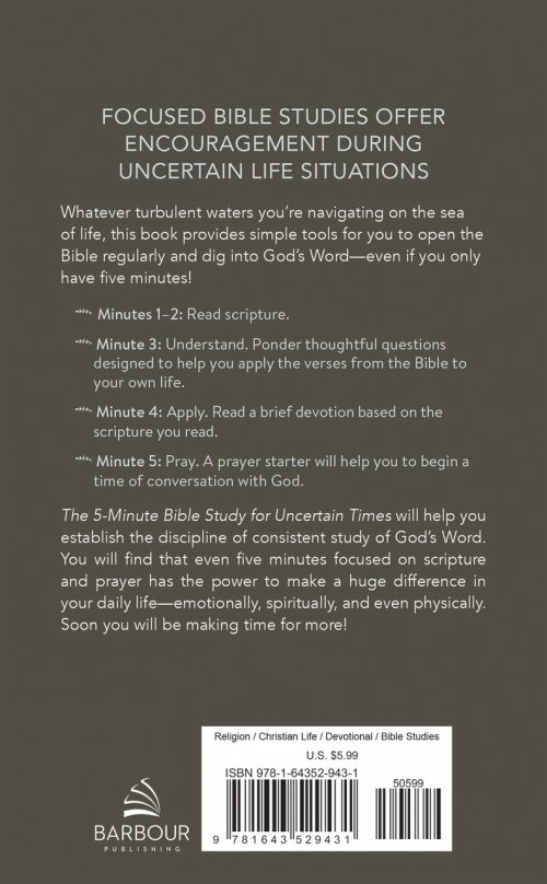 5-Minute Bible Study for Uncertain Times