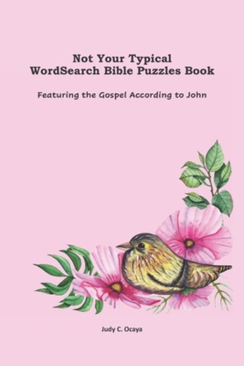 Not Your Typical WordSearch Bible Puzzles Book: Featuring the Gospel According to John