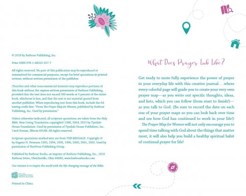 The Prayer Map for Women: A Creative Journal