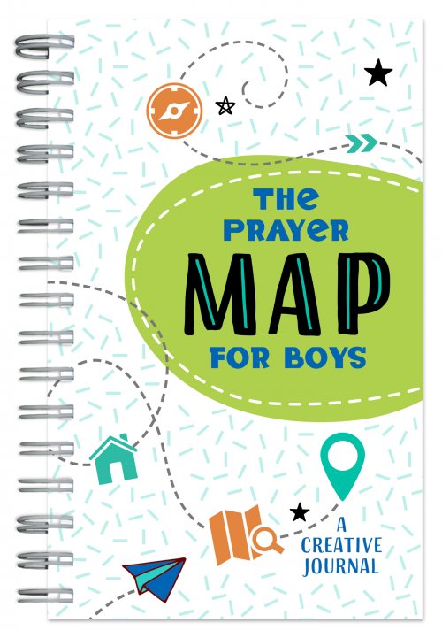 The Prayer Map for Boys: A Creative Journal