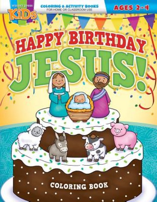 happy birthday jesus coloring pages