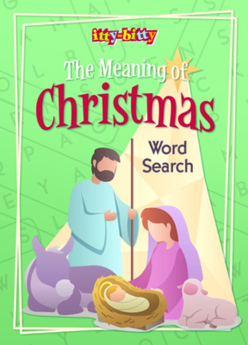 6 x Itty-Bitty The Meaning of Christmas Word Search