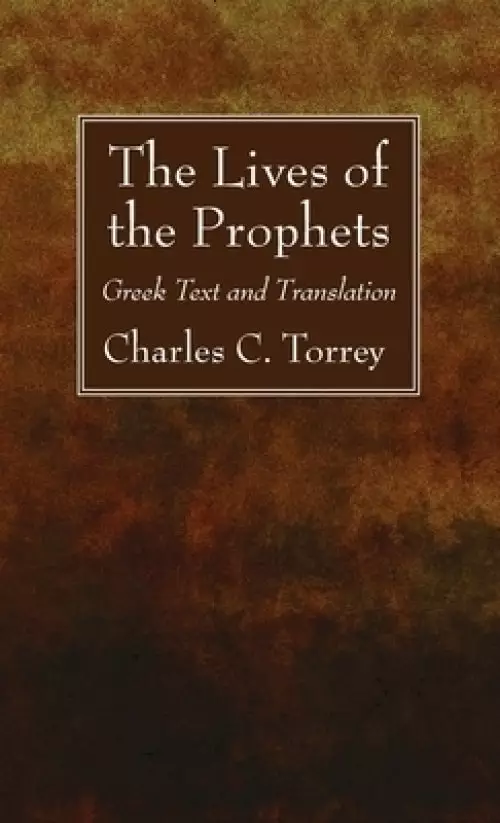 The Lives of the Prophets