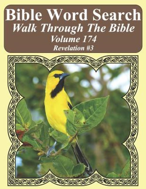 Bible Word Search Walk Through The Bible Volume 174: Revelation #3 Extra Large Print