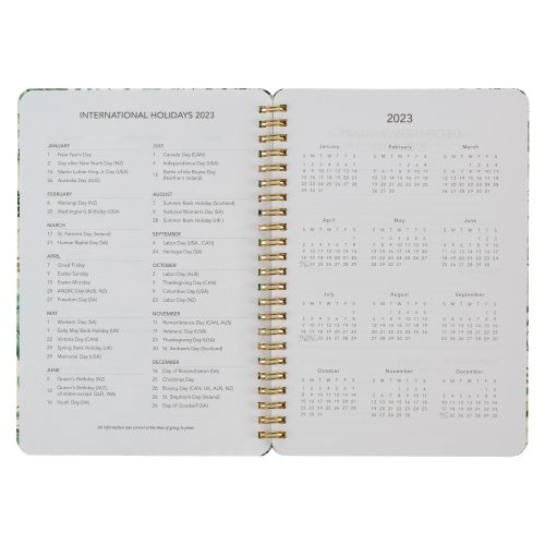 2023 Wirebound Daily Planner I Know the Plans