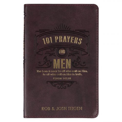 101 Prayers for Men Faux Leather