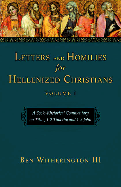 Letters and Homilies for Hellenized Christians vol 1